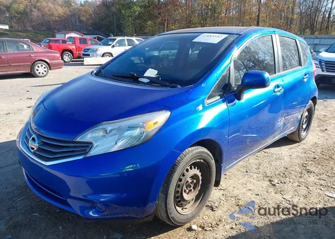 2014 Nissan Versa Note S Plus z USA, uszkodzony, nr VIN 3N1CE2CP6EL389694